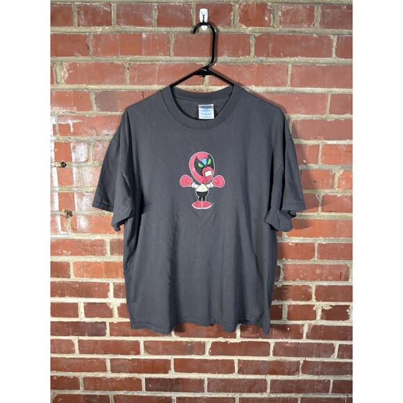 Vintage Y2k Homestar Runner Strong Bad Cartoon Character Shirt Mens Size XL - Picture 1 of 8